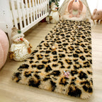Amearea Leopard Area Rug - Khaki / 2' X 6' (Runner) view 5