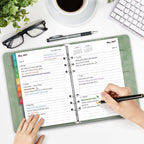 A5 Planner Inserts: 18 Months Oct 2026-Mar 2028 Weekly & Monthly Refills (additional view 6)