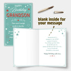 Nicavvi Birthday Card 99-102+151-156 - Grandson view 2