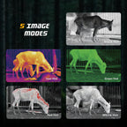 VteePck Thermal Imaging Monocular for Hunting with 12μm Sensor & 1000m Detection, AI 320 (additional view 6)