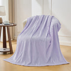 Bnuitland Light Purple Throw Blanket