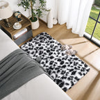 Amearea Leopard Area Rug - White / 2' X 4' (Runner) view 1