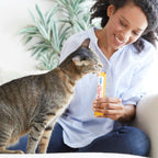 INABA Churu Cat Treats, Lickable, Squeezable Creamy Purée Cat Treat with Green Tea Extract & Taurine, 0.5 Ounces Each (Pack of 50)