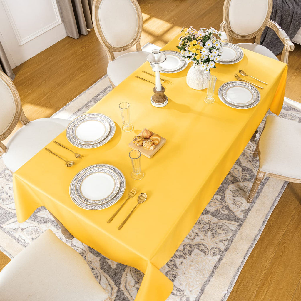 Softalker Rectangle Tablecloth - Yellow / 54" x 54" (Square) view 1