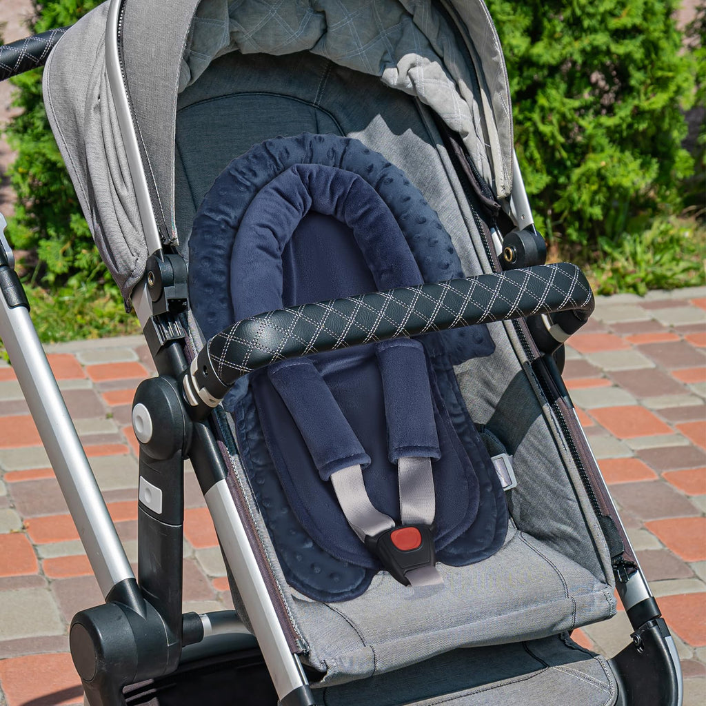 HNHUAMING Infant Car Seat Insert - Dark Blue view 7