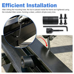 Door Frame Dimpling Tool Kit for Hardened Steel, Double-Sided Design (additional view 3)