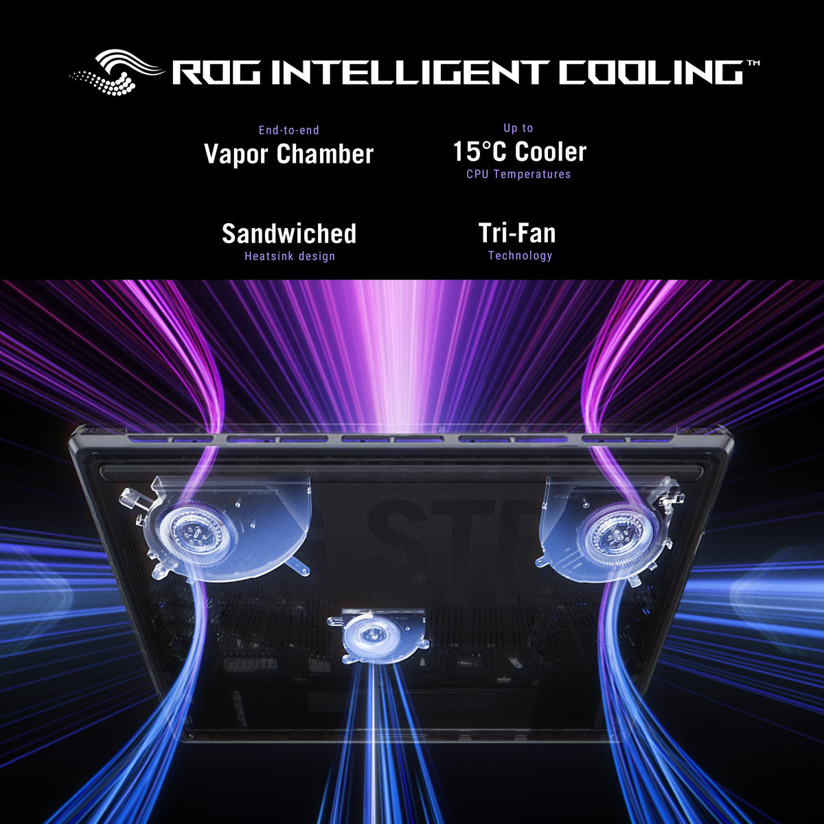 ASUS ROG Strix G16 (2025) Gaming Laptop, 16” FHD+ 16:10 165Hz/3ms, NVIDIA GeForce RTX (additional view 5)