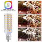 E12 LED Bulb Dimmable 7W Equivalent to 60W Halogen Bulb - Warm White / 3 view 4