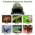 Aquarium Resin Castle Decoration - Rock Hide Cave view 6