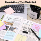 800 Sheets Transparent Sticky Notes