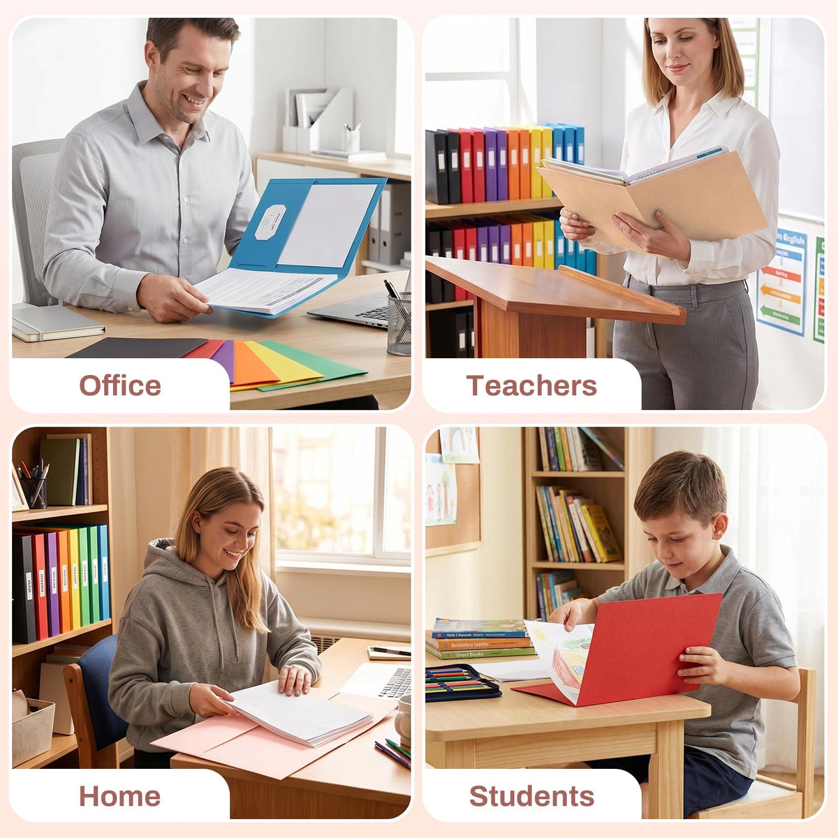 SUNEE Pack File Folders with Business