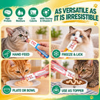 IFELLO PET High-Meat Lickable Cat Treats Variety Pack – Real Chicken & Seafood – Smooth (additional view 3)