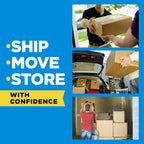 Scotch Heavy Duty Shipping Packaging Tape, 2 x 800 - Clear (3 Tapes) (1, Clear) (02878)
