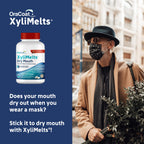 Oracoat XyliMelts for Dry Mouth Night Time or Day - Cinnamon / 100 Count (Pack of 1) view 6