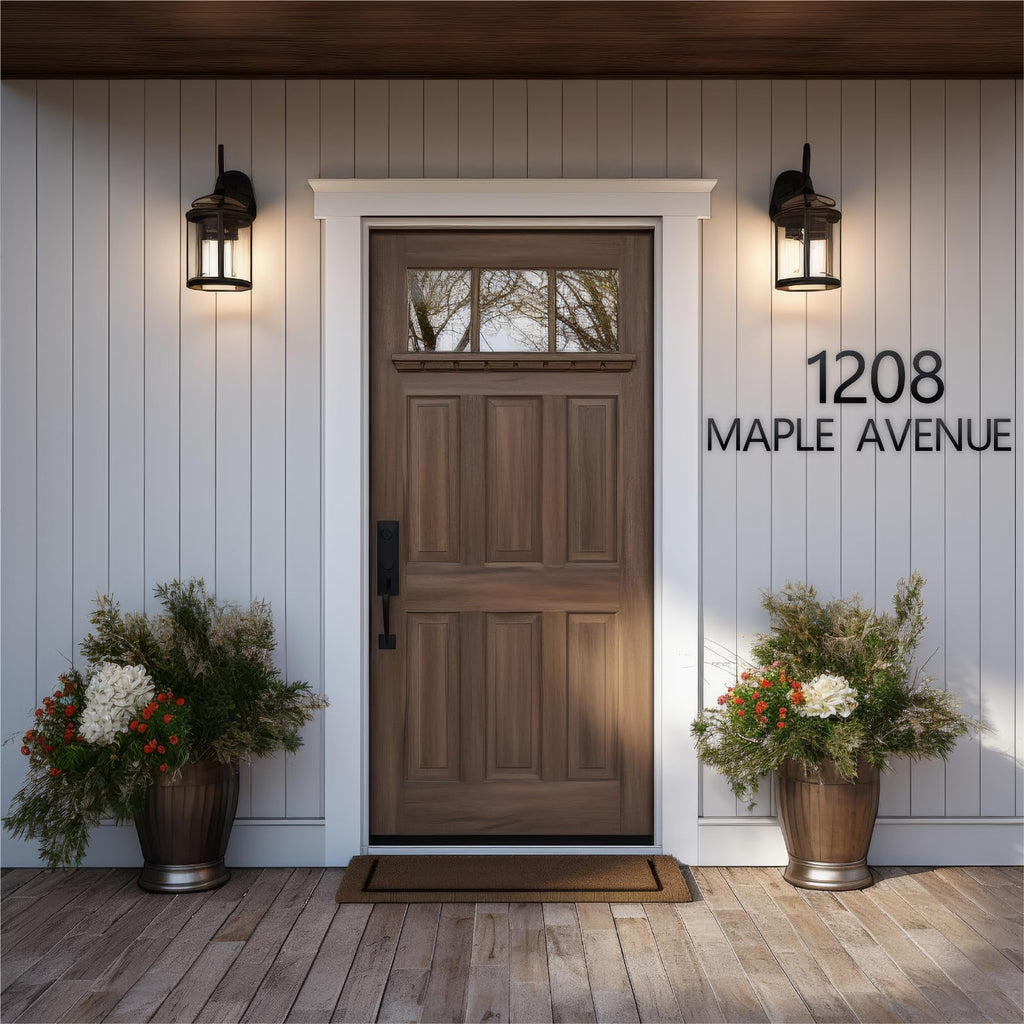 Inch House Numbers and Metal Letters for Outdoor Signs, House Numbers for Outside, Aluminum Address Letters and Numbers for Door, Mailbox, Garden, Perfect for Home or Office (Letter X)