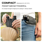 Hontry 12x25 Compact Binoculars