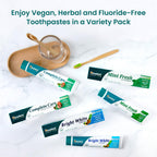 Himalaya Oral Care Fluoride Free Toothpaste, 6.17 oz Each, Variety 3 Pack (additional view 2)