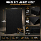 Envelopus 8.5 x 11 Cover Stock - Black view 2
