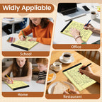 Glyanlee Legal Pads 8.5 x 11 Ruled Notepads, 50 Sheets/Pad - Yellow / 2 Pack view 5
