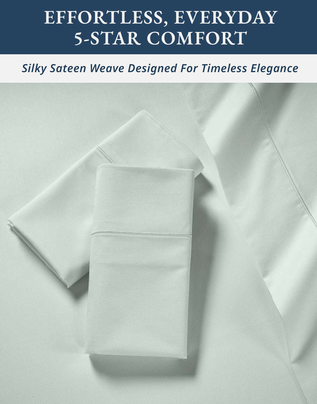 Lane Linen 100% Egyptian Cotton Ultra Soft Sheets - 24: Murmur view 8