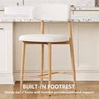 Furniliving 26‘’ Counter Height Bar Stools Set of 2