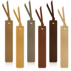 MIXVOVA Leather Bookmarks - Light Retro Color