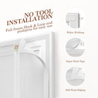 Yotache Magnetic Screen Door Fits - White / Fit 36" x 78" Door (38" x 79" Screen) view 5