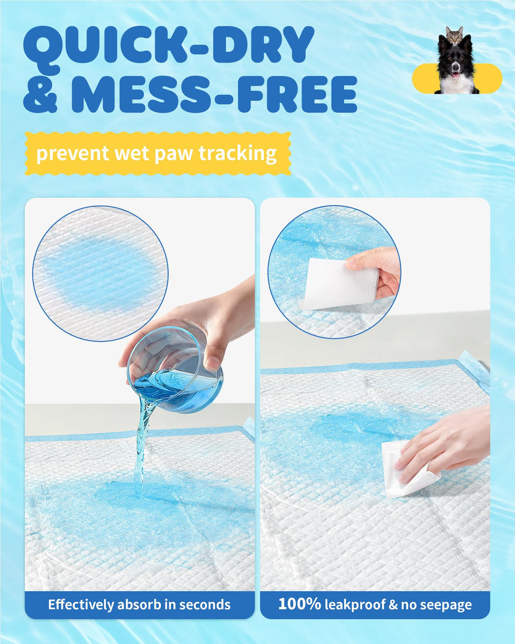 Powools Puppy Pads for Dogs