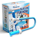 Rinseroo: Slip-On Tub Hose – As Seen on Shark Tank – 5ft Flex Bathtub Faucet Sprayer –