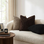decorUhome Sherpa Decorative Throw Pillow Covers - view 10