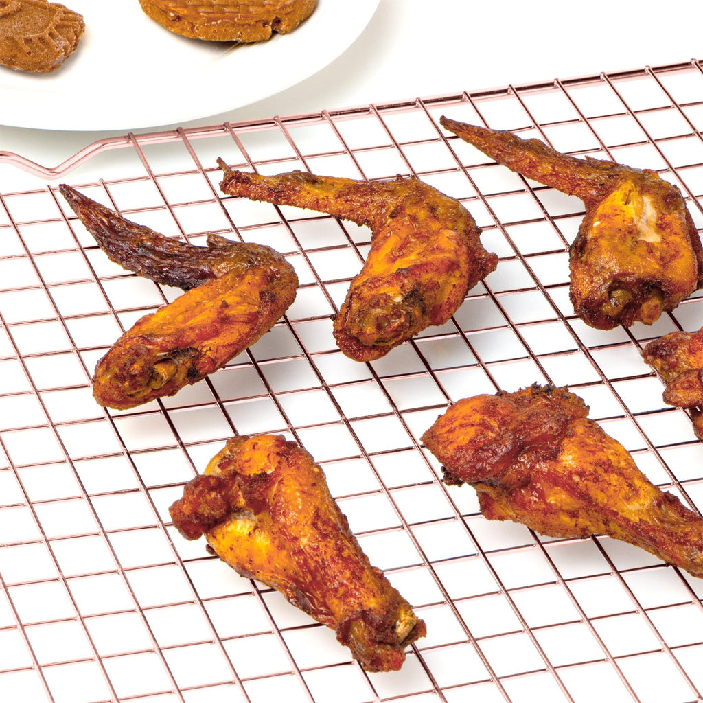 BRIOUT Cooling Rack for Baking - Rose Gold / 16"x10"-1PC view 6