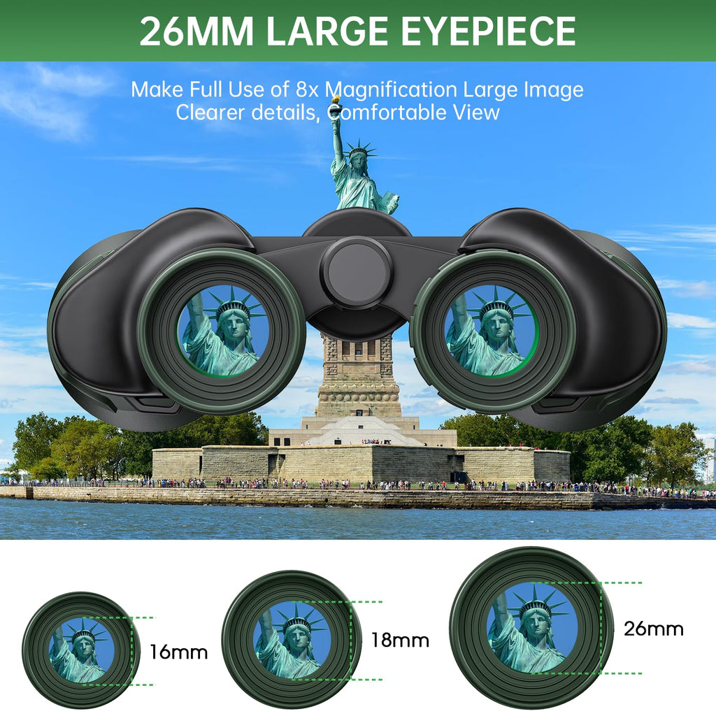 20x50 High Powered Binoculars for Adults, Waterproof Binoculars with Low Light Vision for (additional view 3)