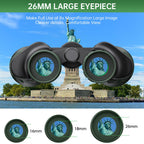 20x50 High Powered Binoculars for Adults, Waterproof Binoculars with Low Light Vision for (additional view 3)