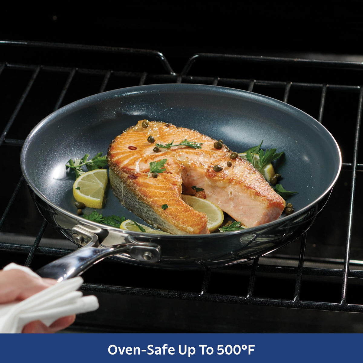 Tramontina Signature 12-Inch Tri-Ply Clad Stainless Steel Large Frying Pan (80116/131DS)