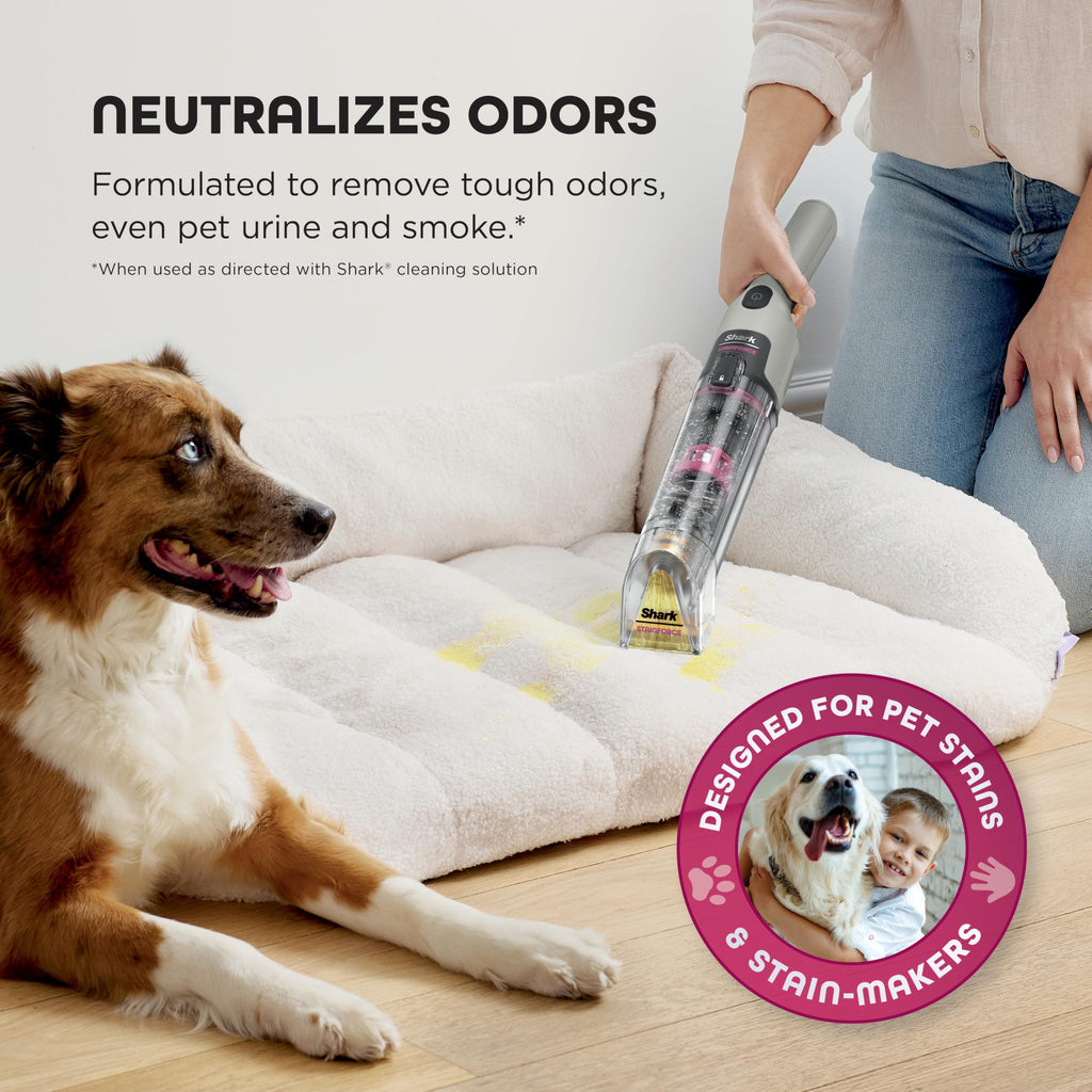 Shark StainForce Cordless Stain, Odor & Urine Remover, 1 Tool, HX095BRN (additional view 5)
