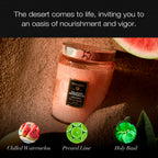 Voluspa Large Scented Candle Jar 18 Oz, 100 Hr Burn - 13 - Kalahari Watermelon view 2
