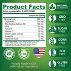 Vet Promise Glucosamine for Dogs - Hip and Joint Supplement for Dogs, Chondroitin & MSM (MN)