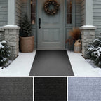 iCustomRug Ribbed Hallway Runner Rug, 3' x