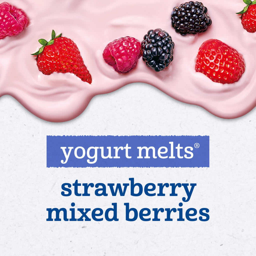 Gerber Stage 3 Baby Food, Strawberry and Mixed Berries Melts, 1 oz. Pouch (Pack of 4) (additional view 2)
