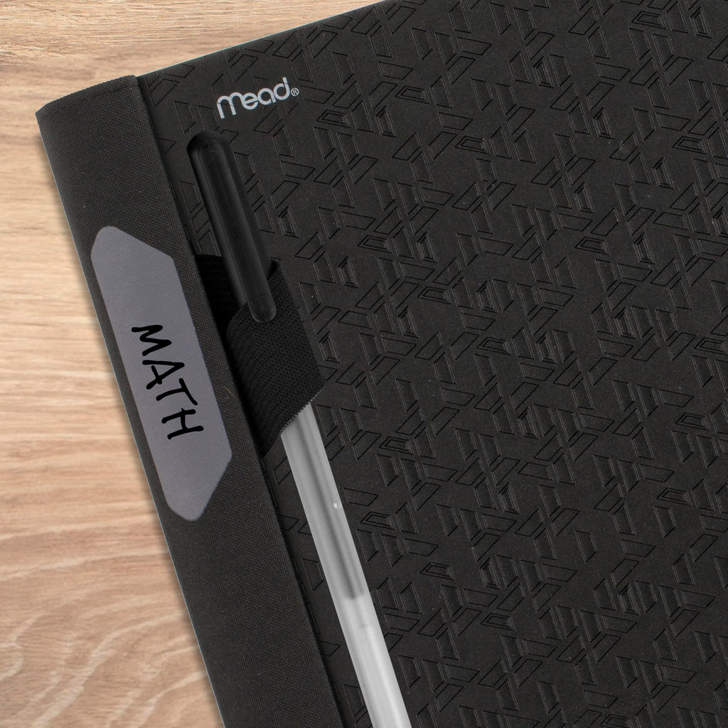 Five Star Advance Spiral Notebook + Study App - Black view 5