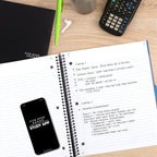 Five Star Advance Spiral Notebook + Study App - Amethyst Purple view 2