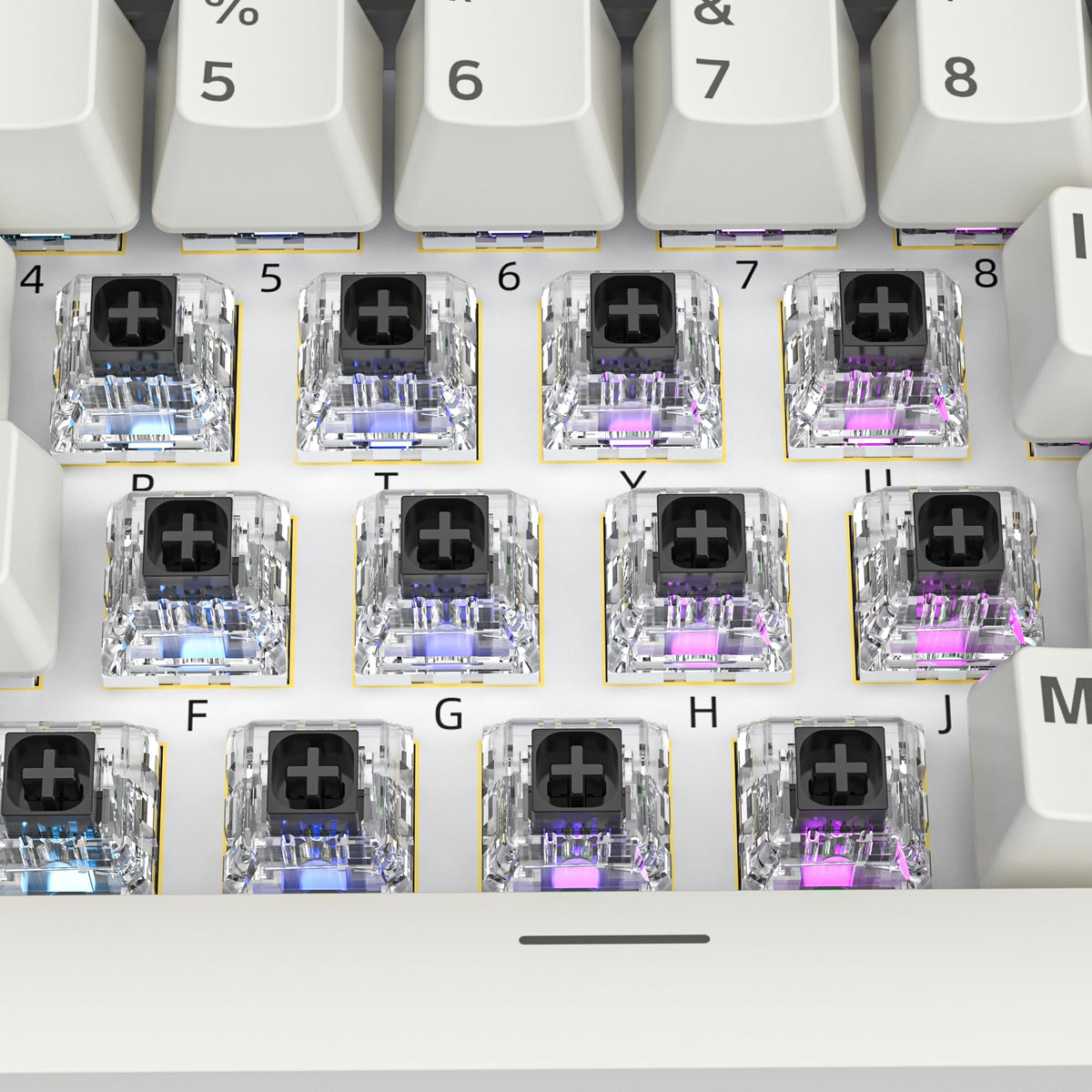 Kailh Box Mechanical Keyboard Switches - Black / 108pcs view 5