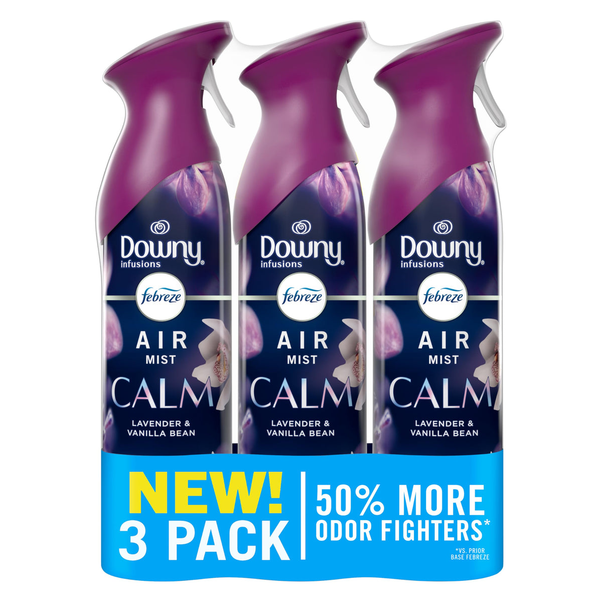 Febreze Air Mist, Luxe Air Freshener Spray, Odor Fighting Room Spray - Downy Calm