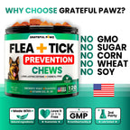 Flea and Tick Prevention for Dogs Chewables, Oral Flea and Tick Control (additional view 4)