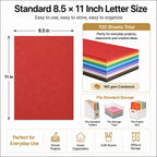 Envelopus 8.5 x 11 Cover Stock - Colored view 4