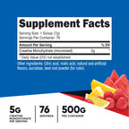 Nutricost Creatine Monohydrate Powder (Fruit Punch, 500 Gram) (NC-CMONO500-FP)