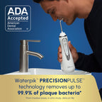 Waterpik Cordless Advanced Water Flosser for Teeth - White view 2