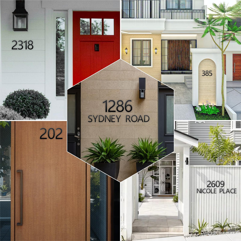 Inch House Numbers and Metal Letters for Outdoor Signs, House Numbers for Outside, Aluminum Address Letters and Numbers for Door, Mailbox, Garden, Perfect for Home or Office (Letter X)
