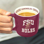Logo Brands NCAA 15 oz Stripe Coffee Mug - Florida State Seminoles view 4