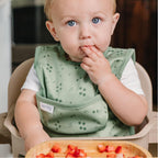 Esembly Bib for Toddler, Waterproof 2 pack - Tiny Tracks + Roar!, Size 2 (additional view 1)